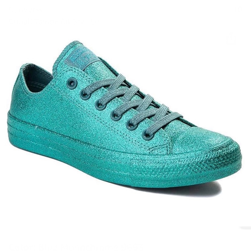 Converse Chuck Taylor All Star Lo Glitter Sneaker - Picture 3 of 12